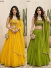 Alizeh 1084 Colours Georgette Designer Lehenga Choli Wholesale Shop In Surat
